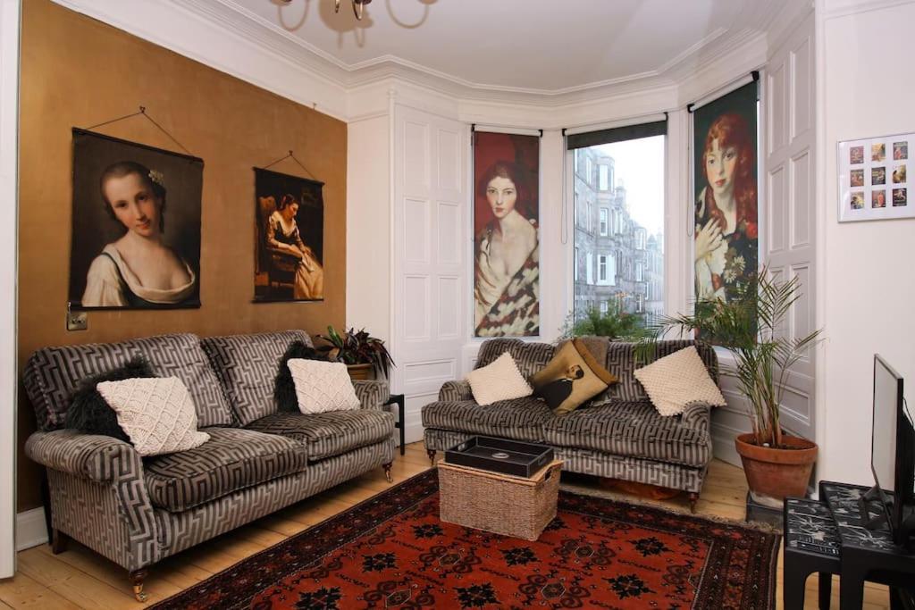 Apartamento Holyrood Park: Lush & Arty 2 Double Bed Flat Edimburgo Exterior foto